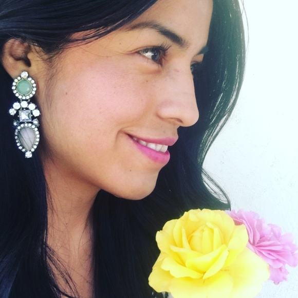 Pastel statement earrings / restocked! - Picture 3 of 3